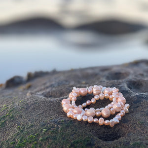 Peachy Blush Arm Stack