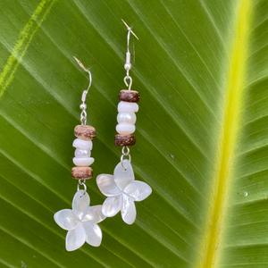 MOP Flower Earrings