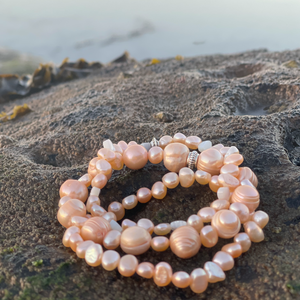 Peachy Blush Arm Stack