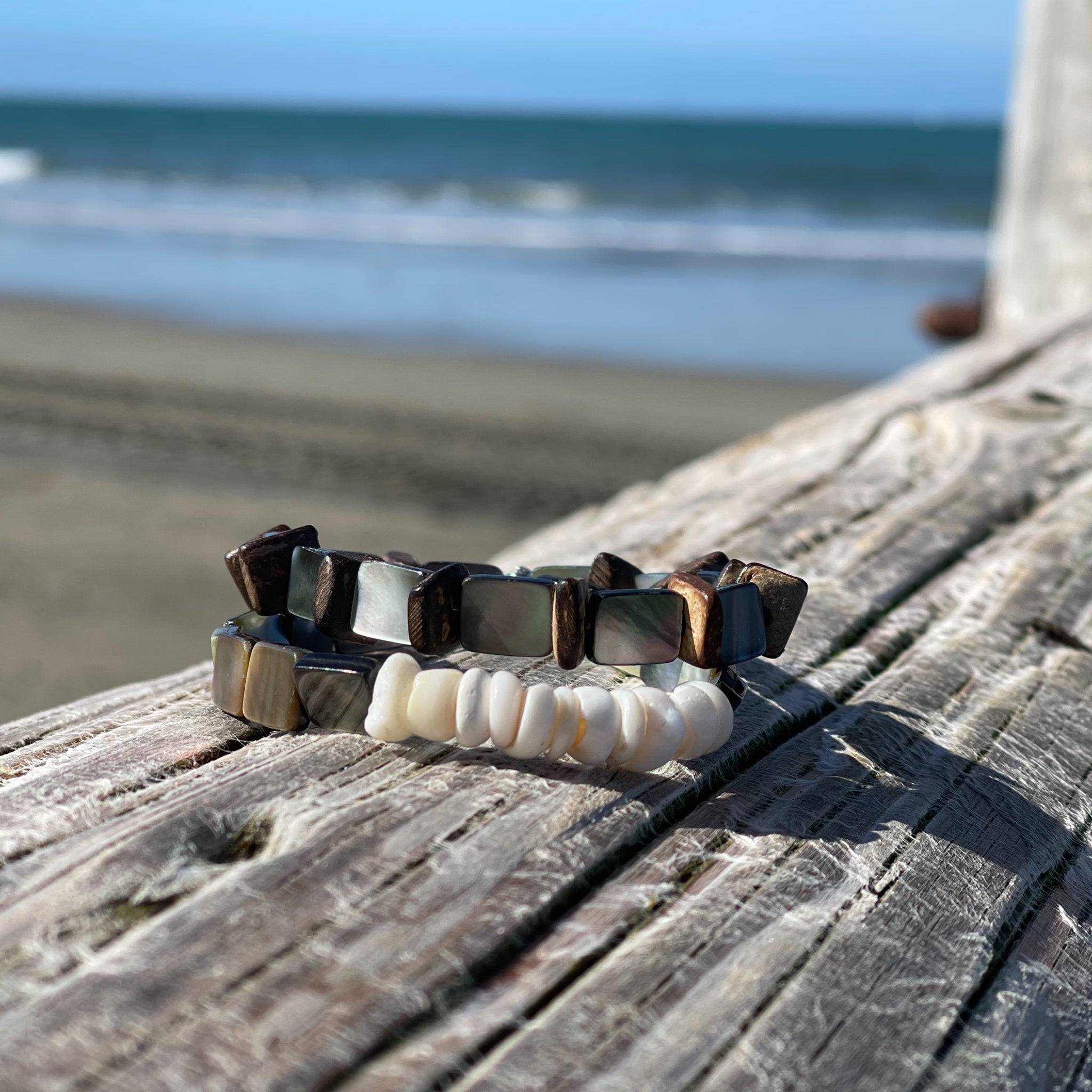 Mixed Shell Bracelets