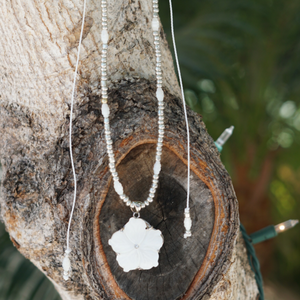 MOP Flower Necklace