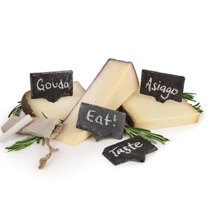 Slate Cheese Markers