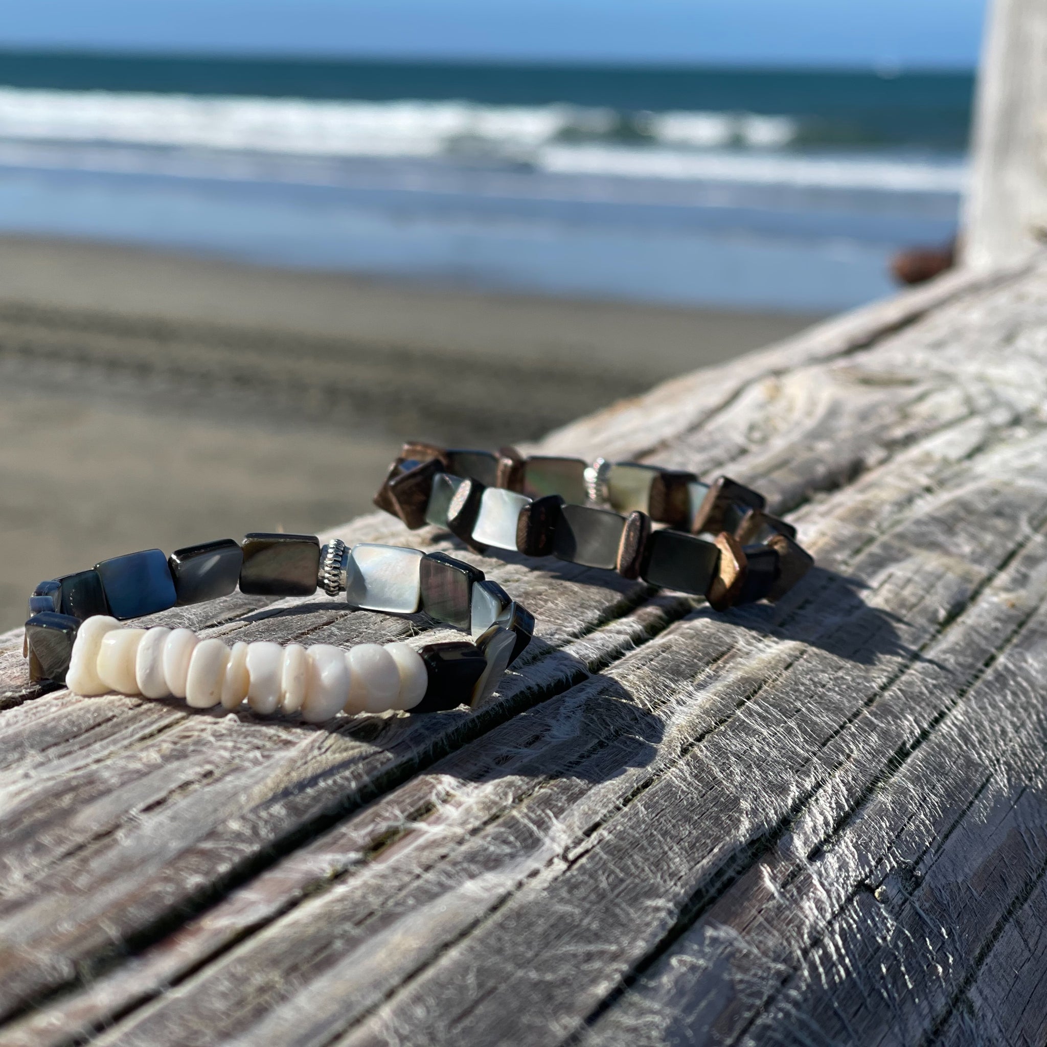 Mixed Shell Bracelets