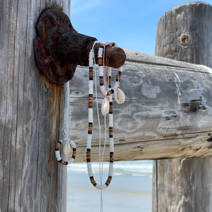 Reverse Coco Striped Necklace/Earrings/Bracelet/Anklet