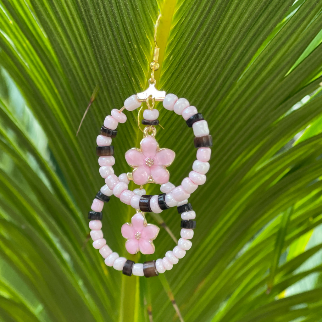 PInk Hibiscus Hula Hoops