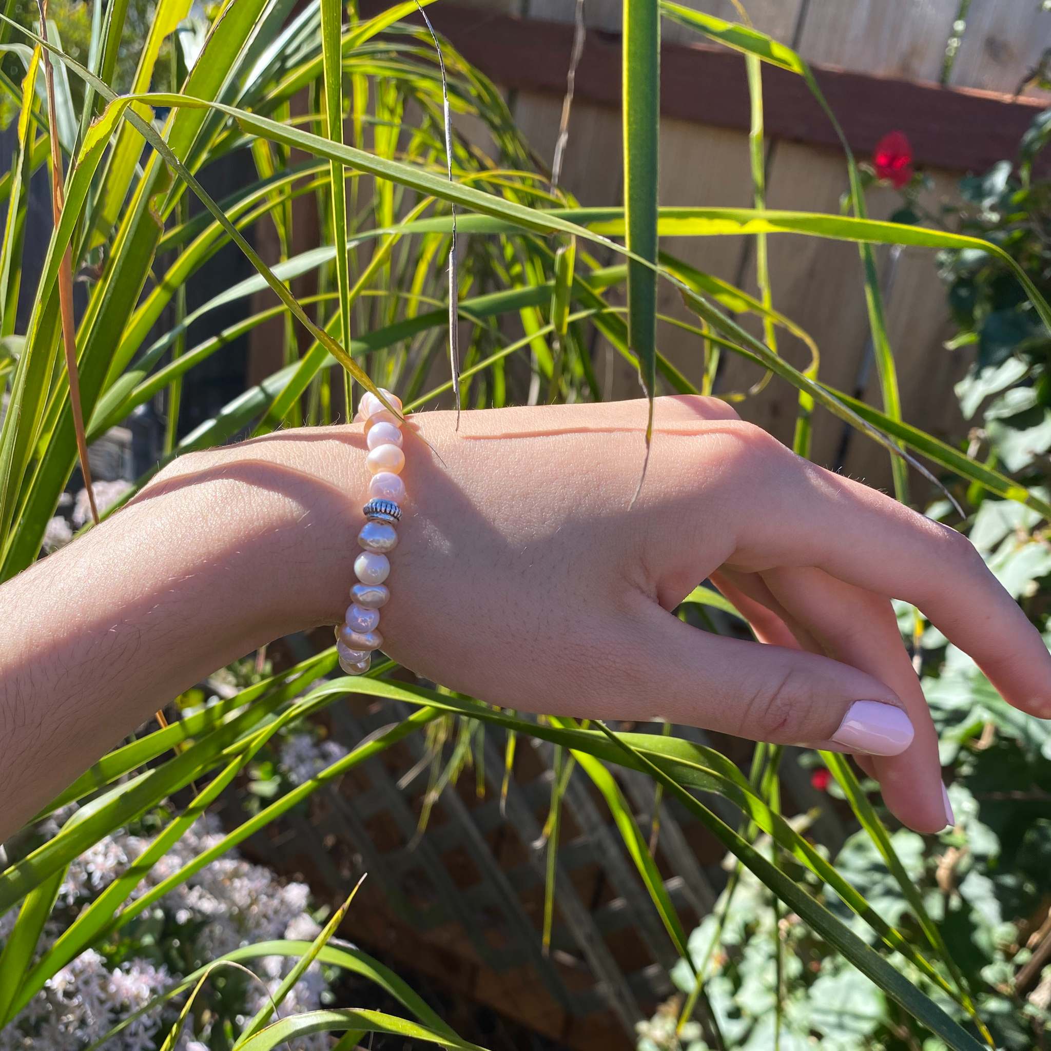 Peachy Blush Arm Stack