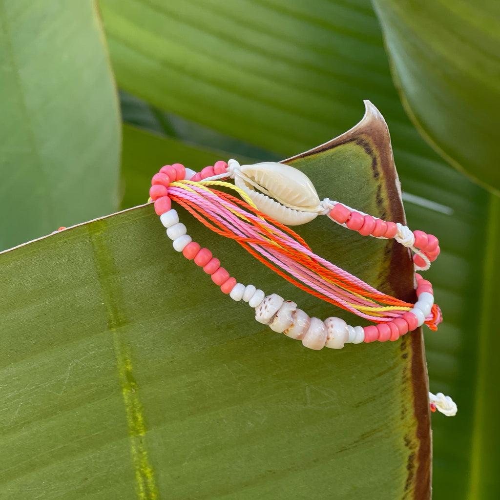 Bird of Paradise Bracelet Stack