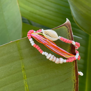 Bird of Paradise Bracelet Stack