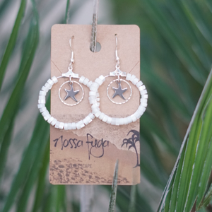 Medium Star Hoops