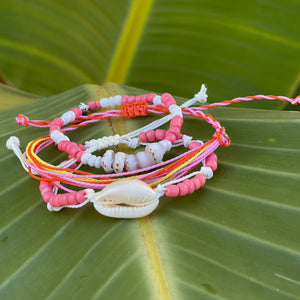 Bird of Paradise Bracelet Stack