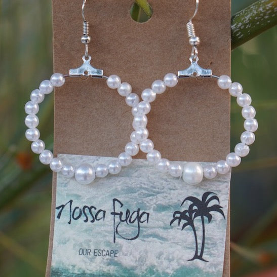 Lil Pearl Hoops