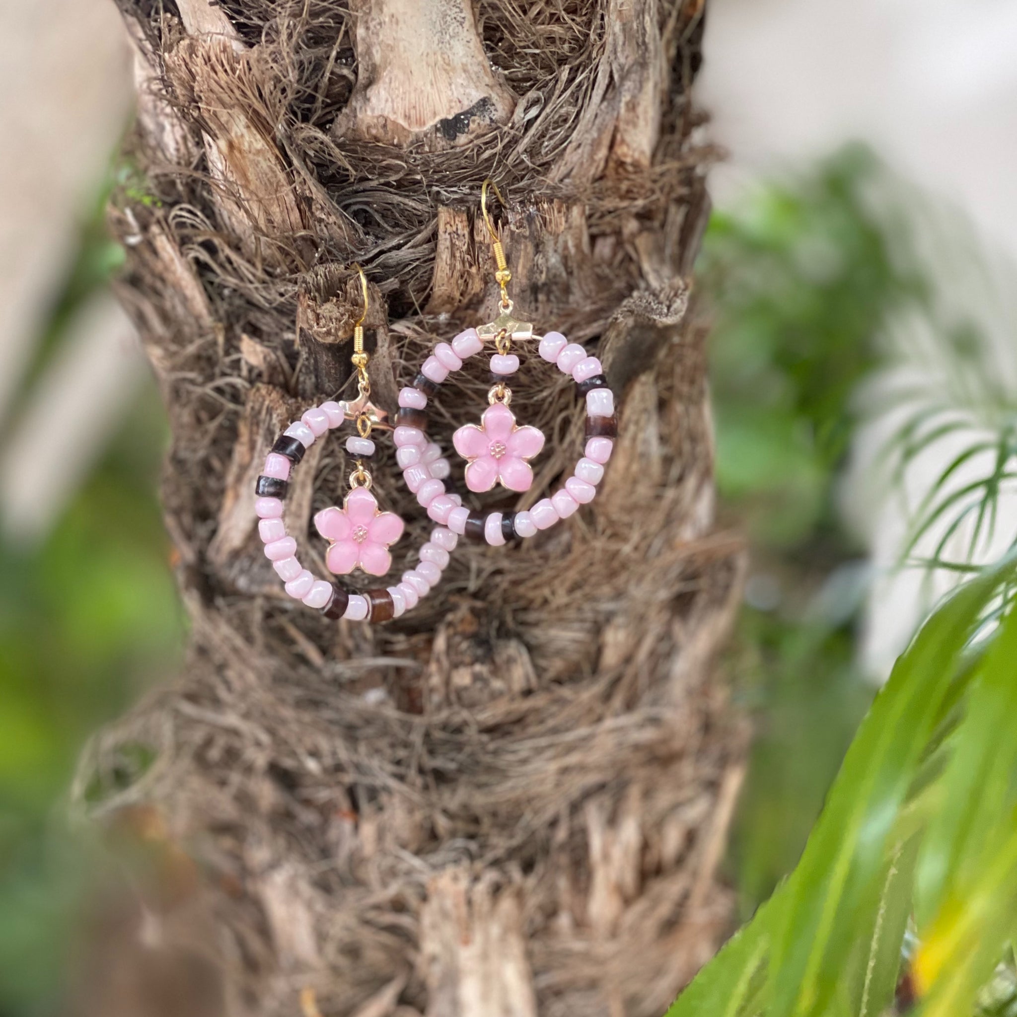 PInk Hibiscus Hula Hoops