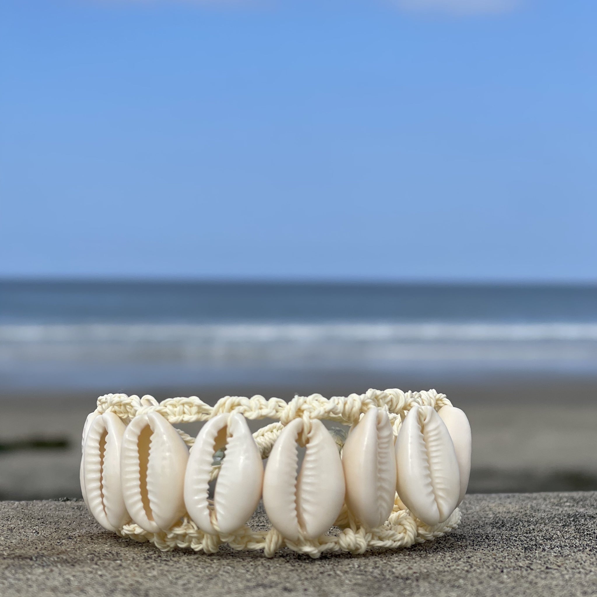 Double Cowrie Bracelet