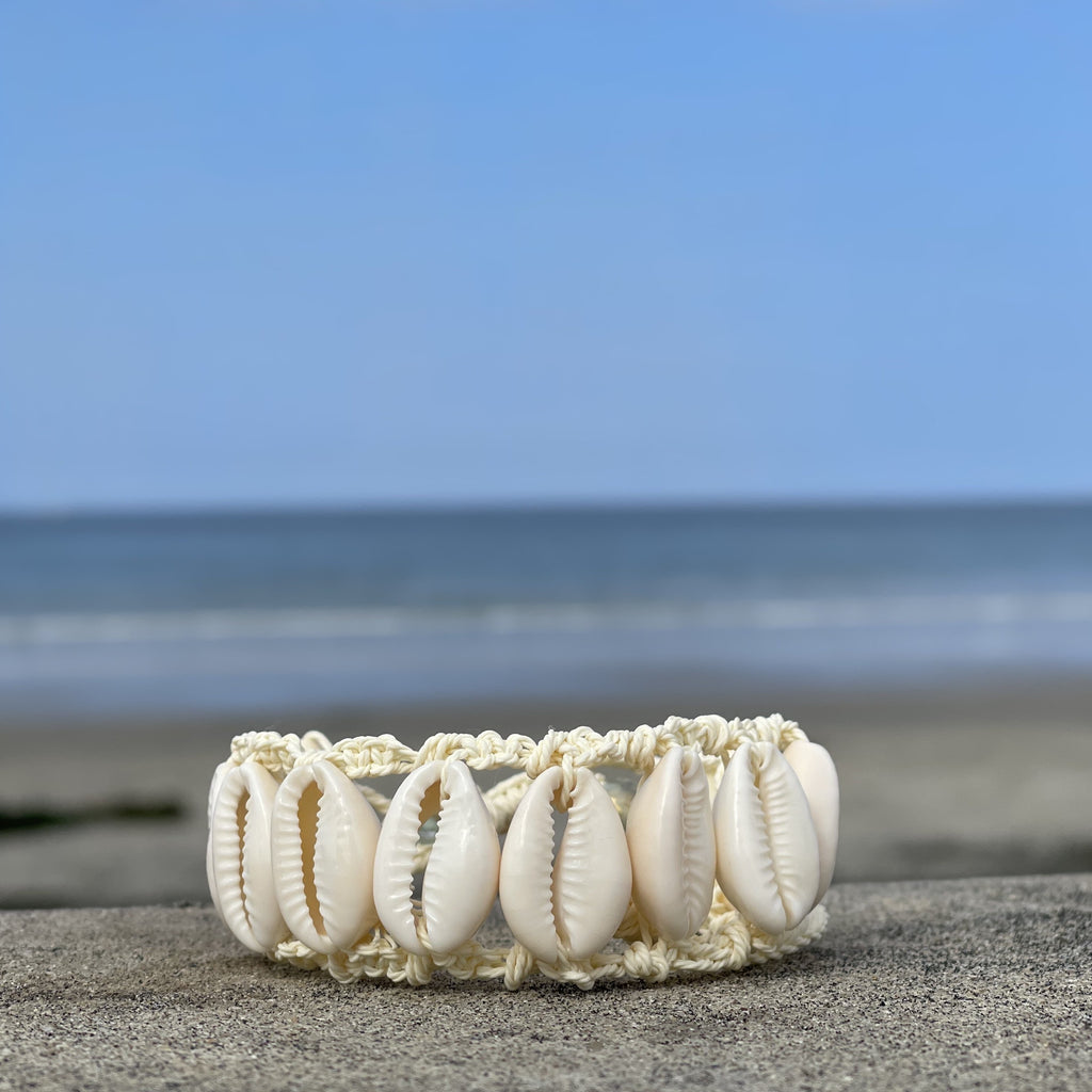 Double Cowrie Bracelet