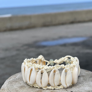 Double Cowrie Bracelet