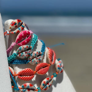 Patterned Cowrie Shell Bracelet/Anklet/Necklace