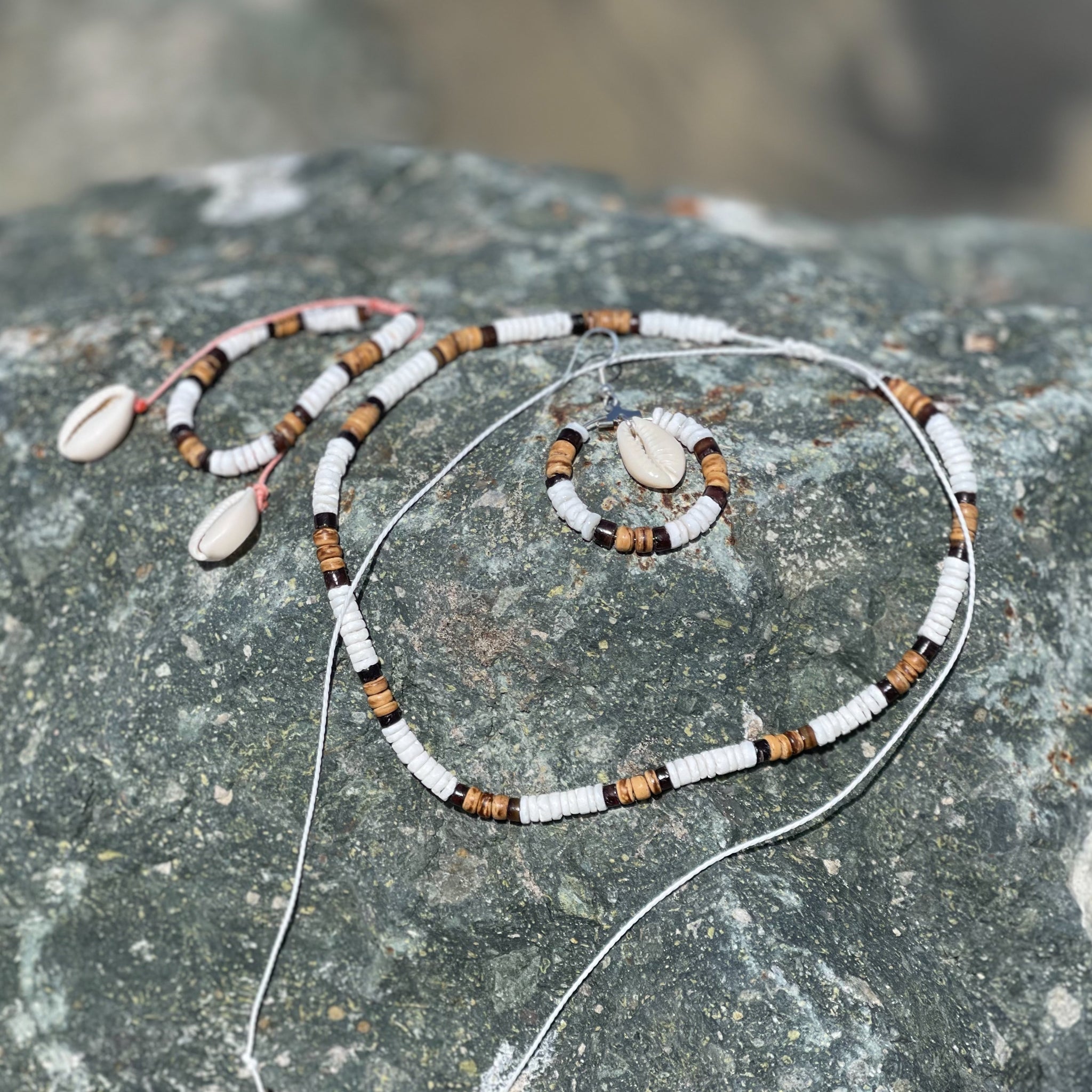 Reverse Coco Striped Necklace/Earrings/Bracelet/Anklet