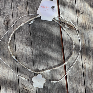 MOP Flower Necklace