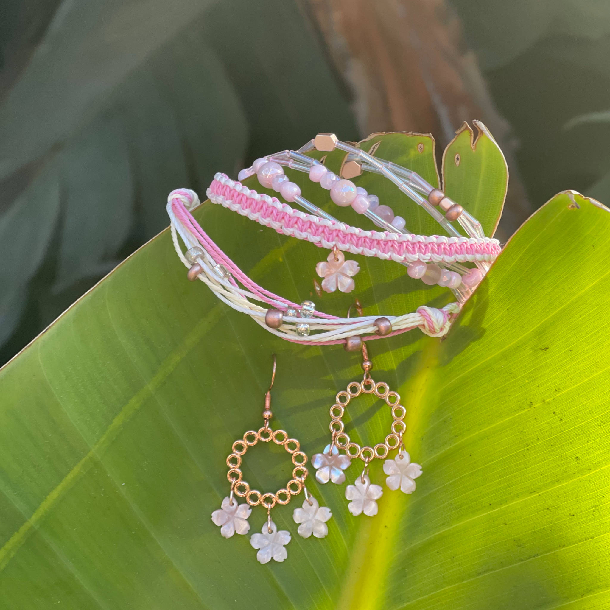 "The Lori"  Hula Arm Stack
