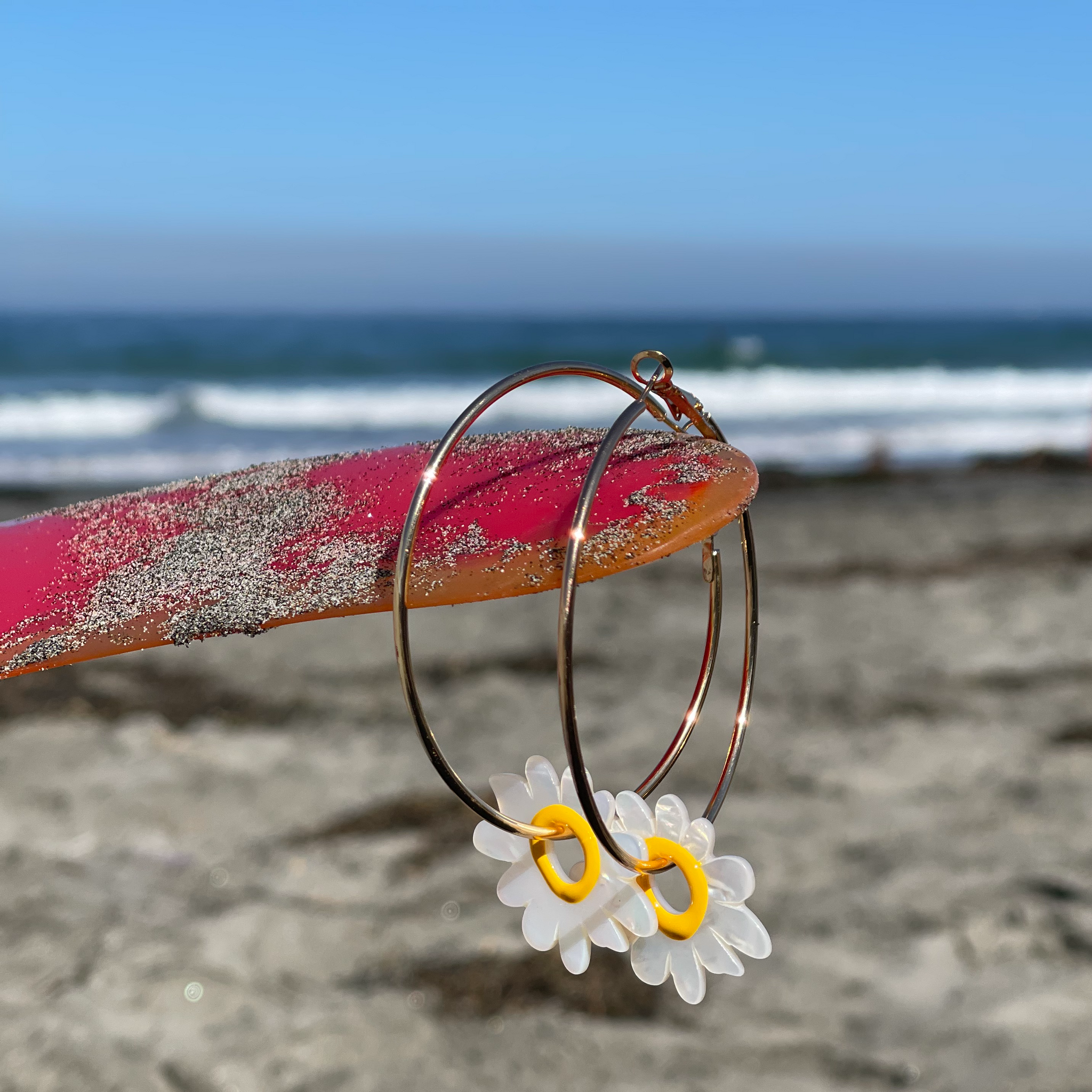MOP Daisy Hoops