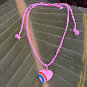 Retro Heart Necklace