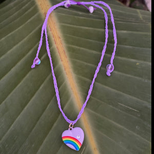 Retro Heart Necklace