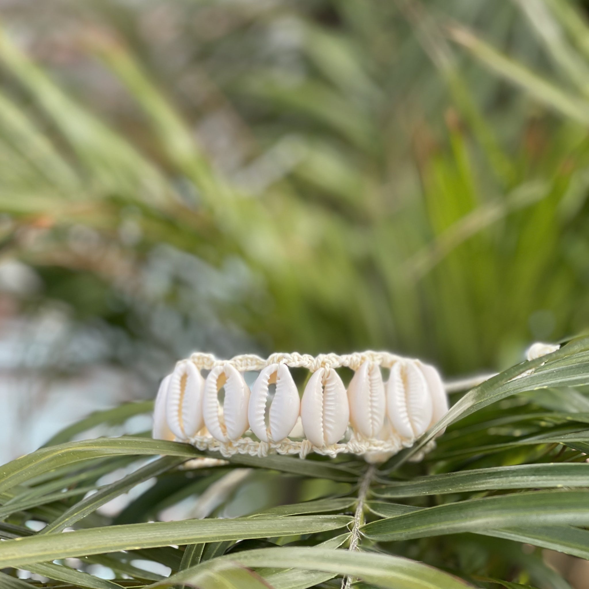 Double Cowrie Bracelet