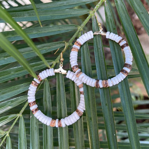 Coco Striped Earrings & Bracelet
