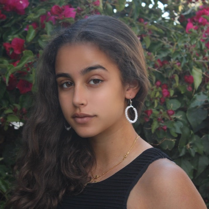 Lil Pearl Hoops