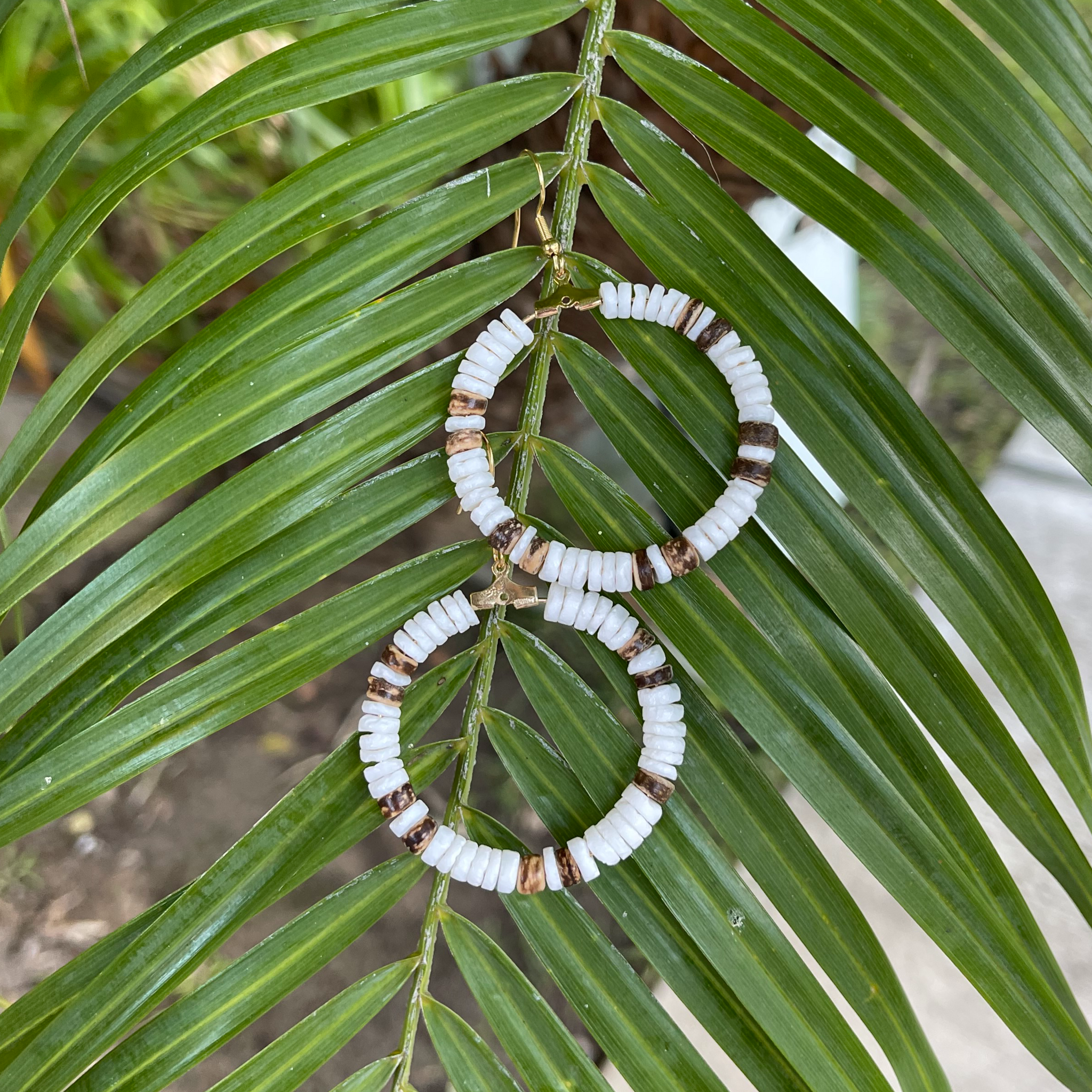 Coco Striped Earrings & Bracelet