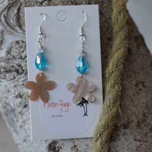 Blue Crystal Flower