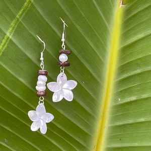 MOP Flower Earrings