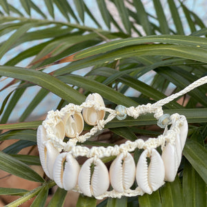 Double Cowrie Bracelet