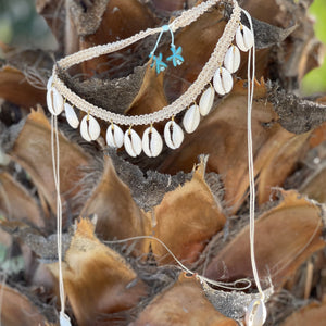 Cowrie Shell Dangle Necklaces