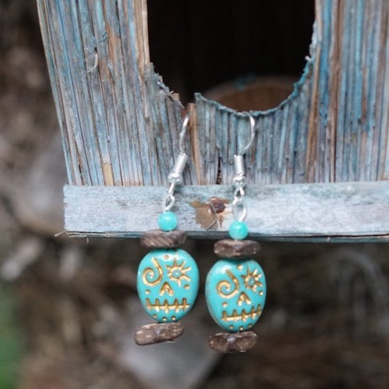 Cute Sugar Skull Earrings