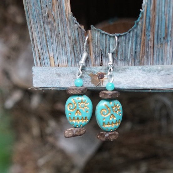 Cute Sugar Skull Earrings