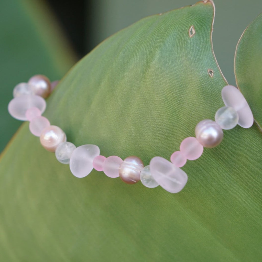 Pink Pebbles Bracelet