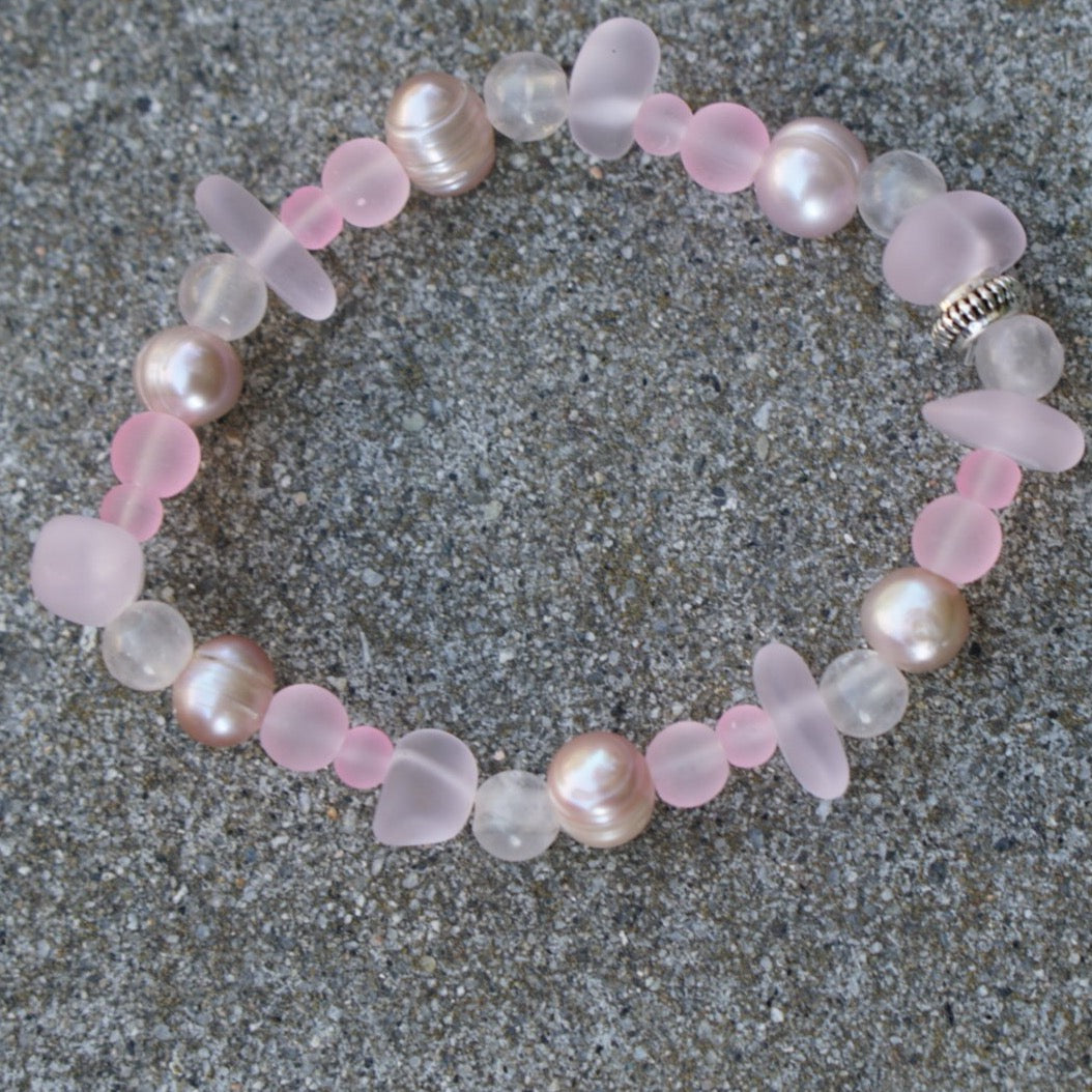 Pink Pebbles Bracelet
