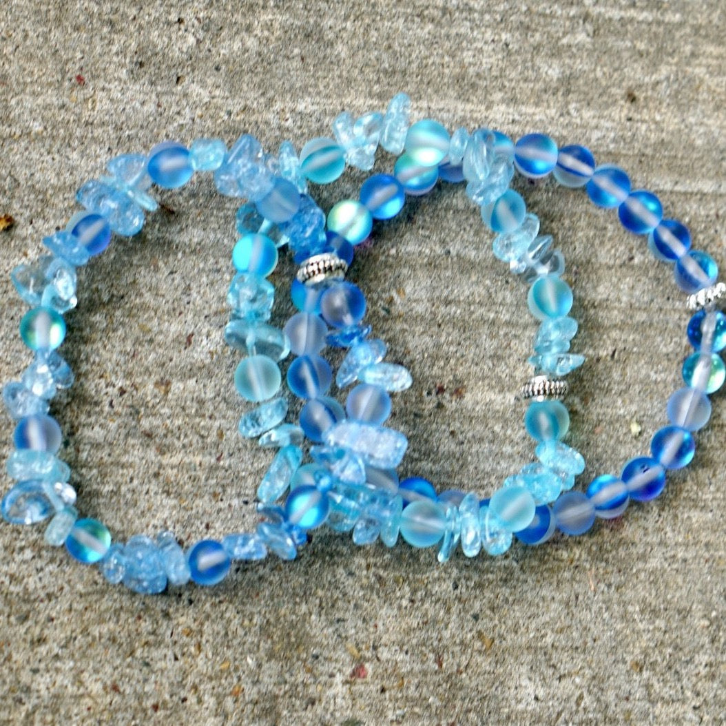 Pebbles Bracelet (Blue)