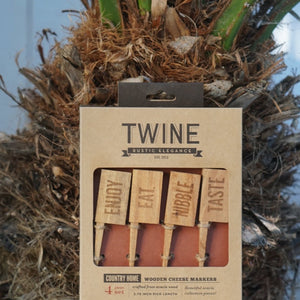 Wooden Cheese Markers