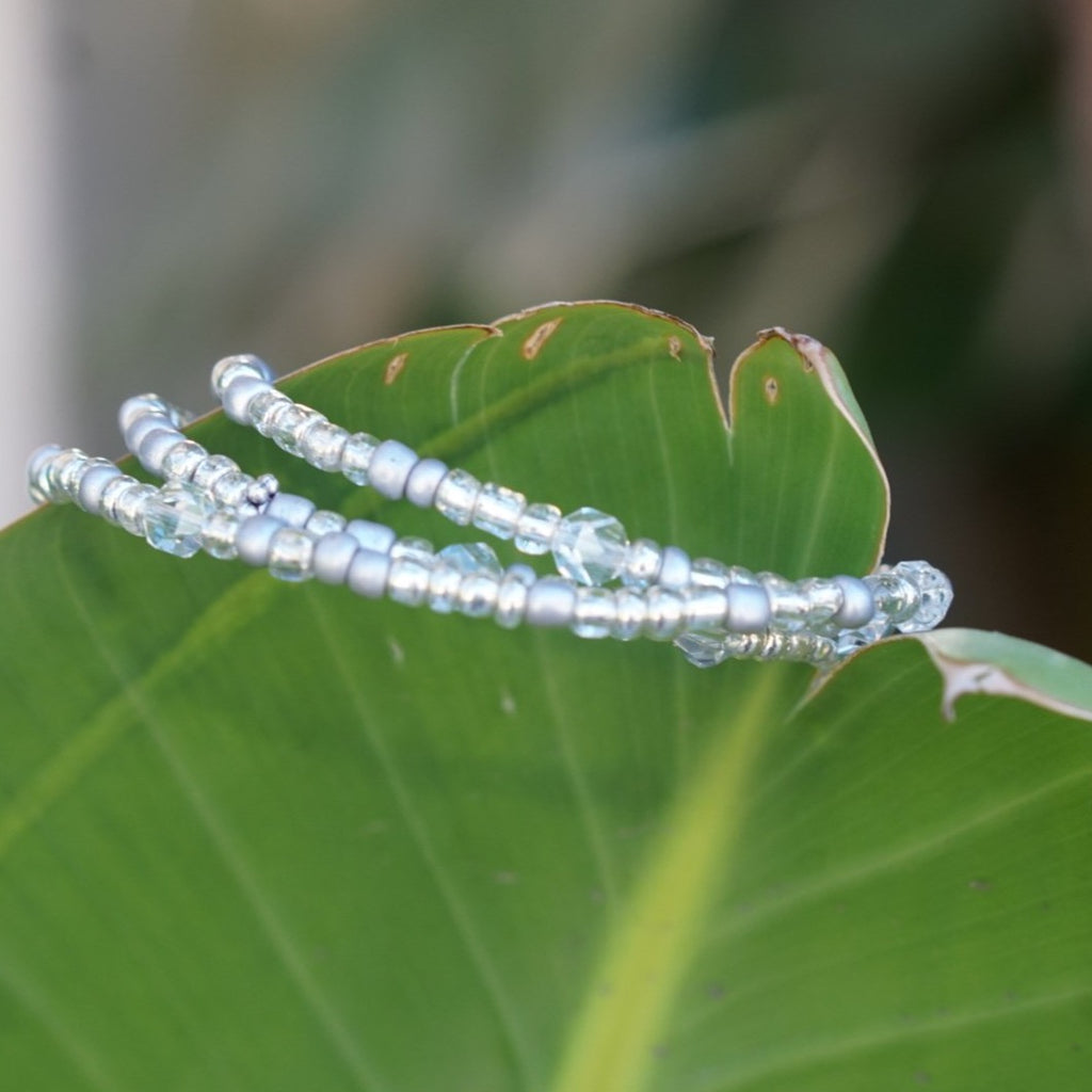 Silver Sands Wrap Bracelet