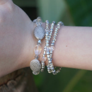 Silver Sands Wrap Bracelet