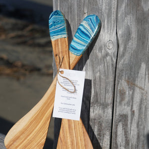 Olive Wood Spatula Set