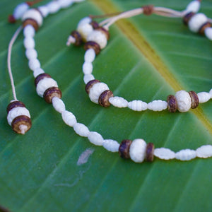 Rice Bead Necklace & Bracelet