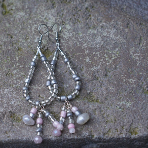 Silver Sands Teardrop Earrings