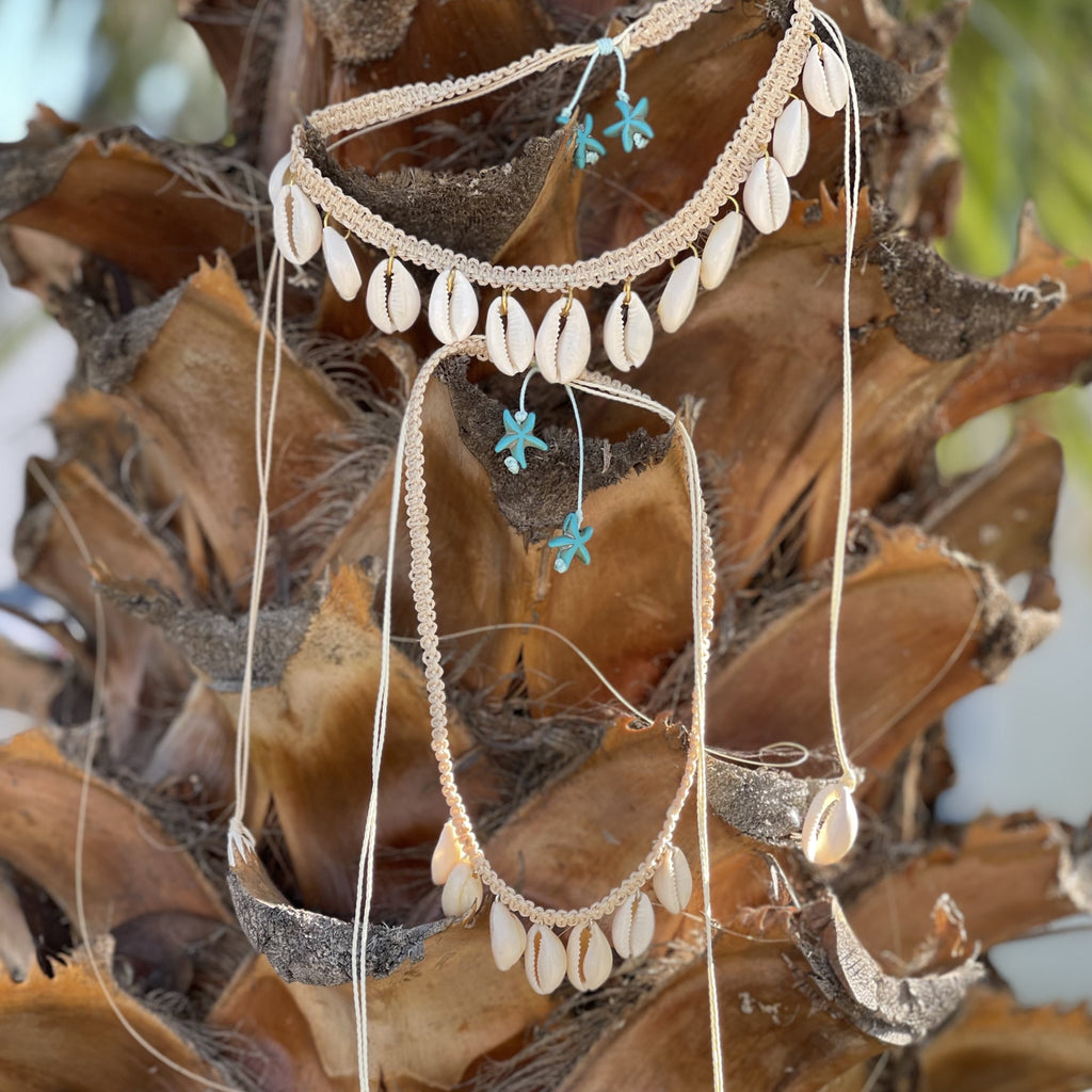 Cowrie Shell Dangle Necklaces