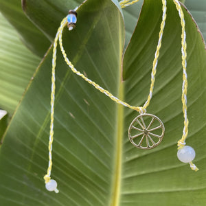 Lemon Wheel Necklace