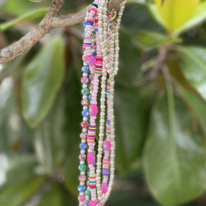 Coconut Girl Collection -Rhinestone Flower & Pearl