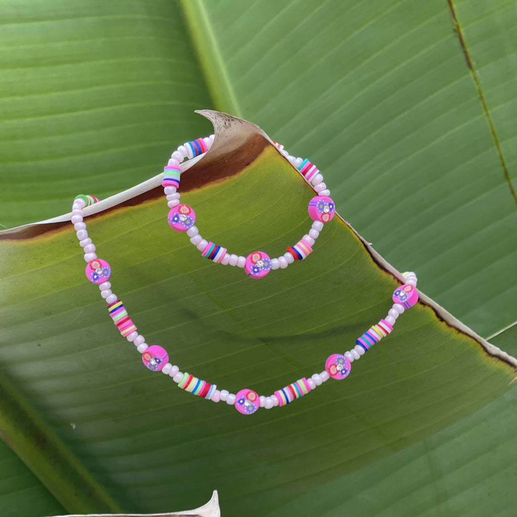 Coconut Girl Collection  -Heishi & Flowers