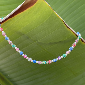Coconut Girl Collection -Rhinestone Flower & Pearl